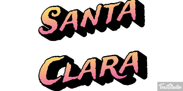 Santa Clara Efekt tekstowy