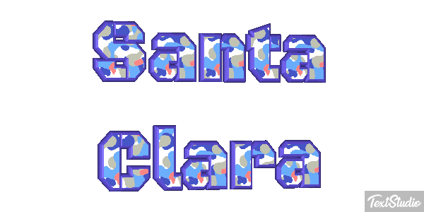 Santa Clara Efekt tekstowy