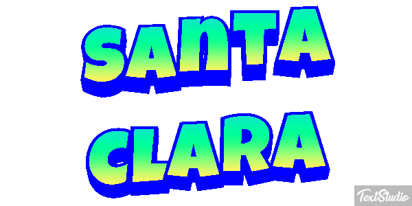 Santa Clara Efekt tekstowy