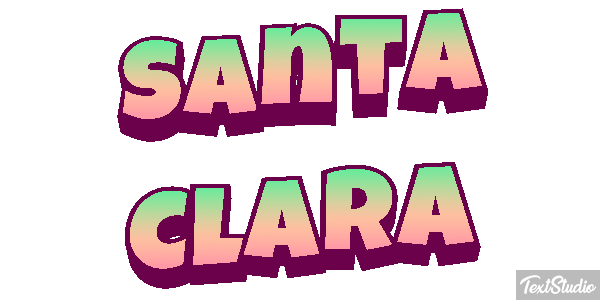 Santa Clara Efekt tekstowy
