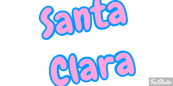 Santa Clara Efekt tekstowy