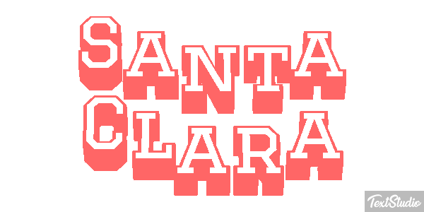 Santa Clara Efekt tekstowy