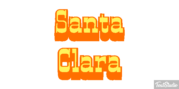 Santa Clara Efekt tekstowy