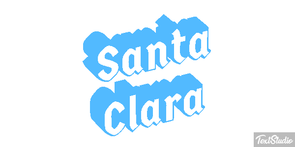 Santa Clara Efekt tekstowy