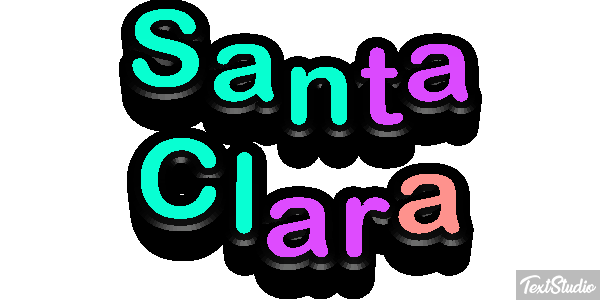 Santa Clara Efekt tekstowy