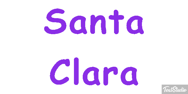 Santa Clara Efekt tekstowy