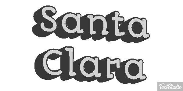 Santa Clara Efekt tekstowy