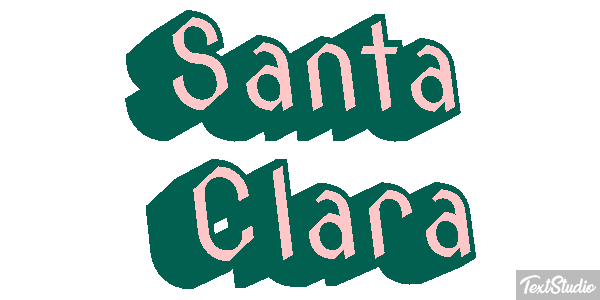 Santa Clara Efekt tekstowy