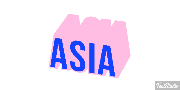 Asia Text effect