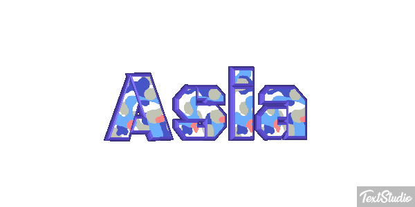 Asia Text effect
