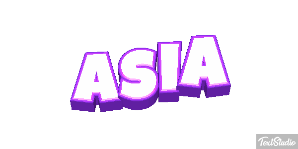 Asia Text effect