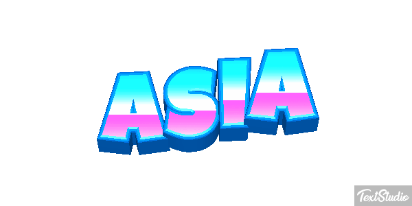 Asia Text effect