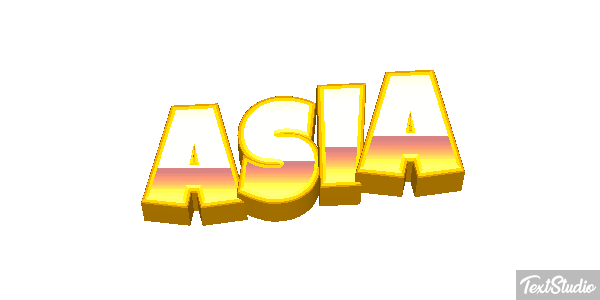Asia Text effect