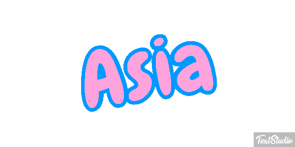 Asia Text effect