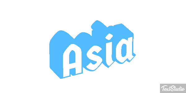 Asia Text effect