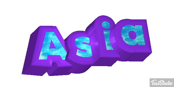 Asia Text effect