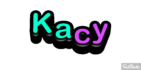 Kacy Texteffekt