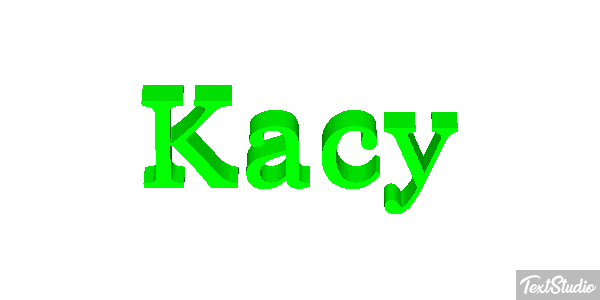 Kacy Texteffekt