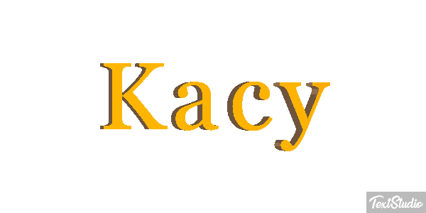 Kacy Texteffekt