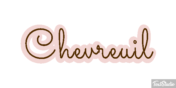 Chevreuil Efecto de texto
