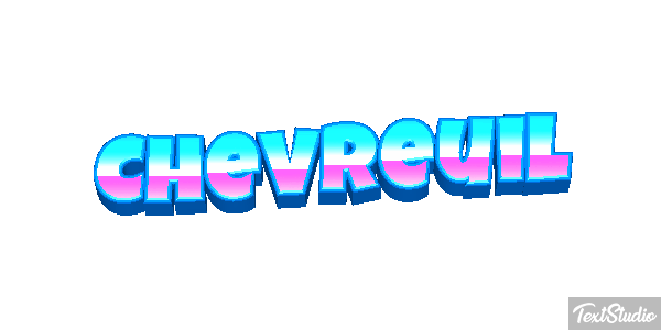 Chevreuil Efecto de texto