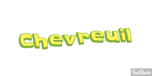 Chevreuil Efecto de texto