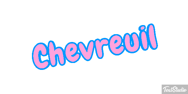 Chevreuil Efecto de texto