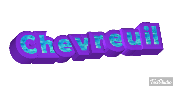 Chevreuil Efecto de texto