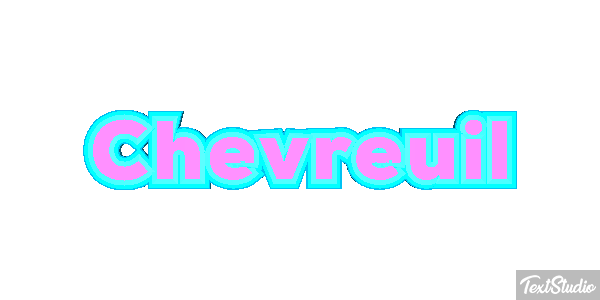 Chevreuil Efecto de texto