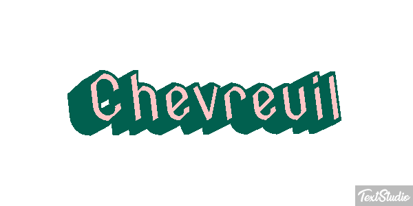 Chevreuil Efecto de texto