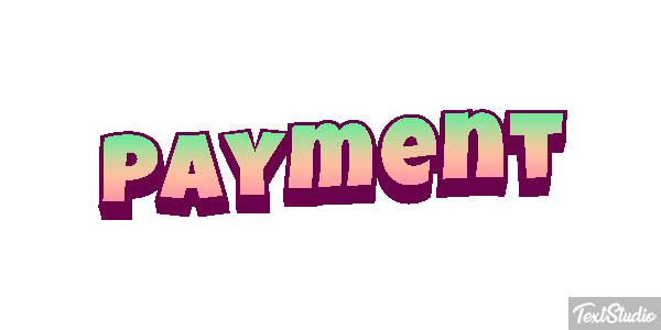 Payment Effetto testo