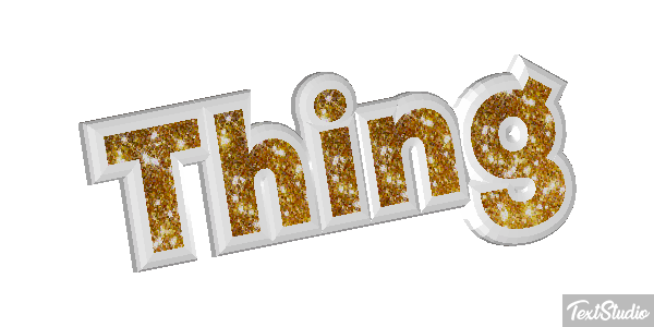 Thing Efekt tekstowy