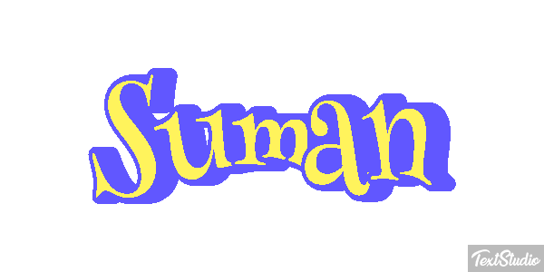 Suman Text effect
