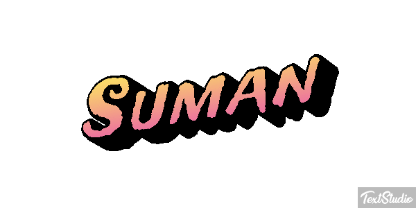 Suman Text effect