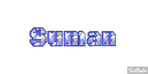 Suman Text effect