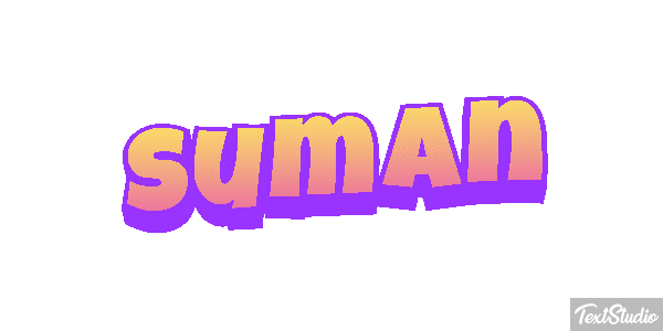 Suman Text effect
