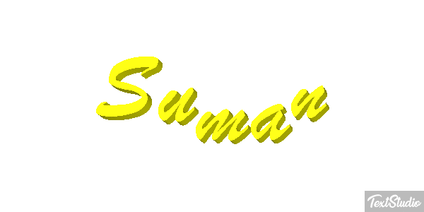 Suman Text effect