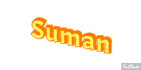 Suman Text effect