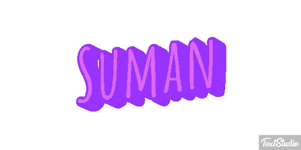 Suman Text effect