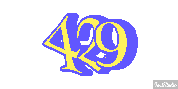 429 Текстовый эффект
