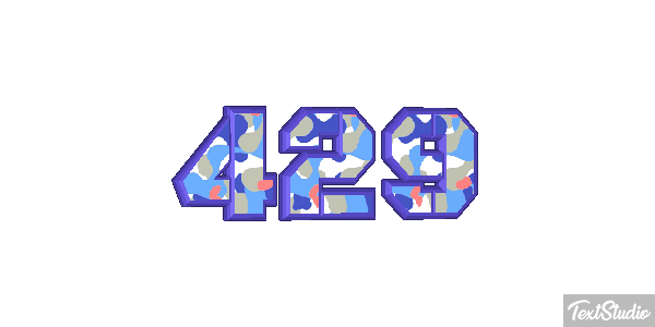 429 Текстовый эффект