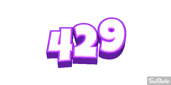 429 Текстовый эффект