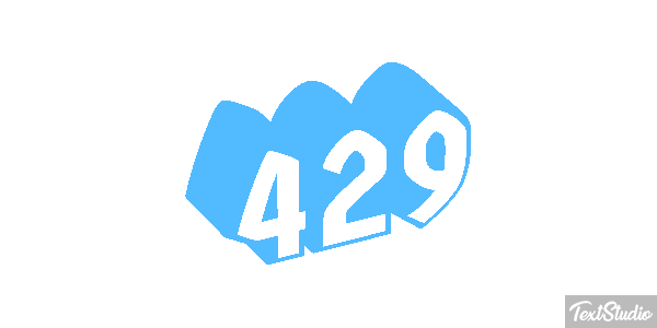 429 Текстовый эффект