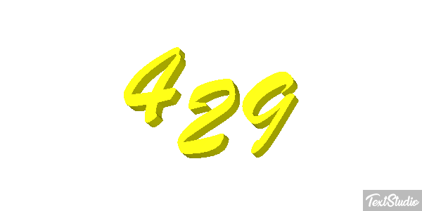 429 Текстовый эффект