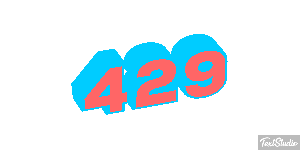 429 Текстовый эффект