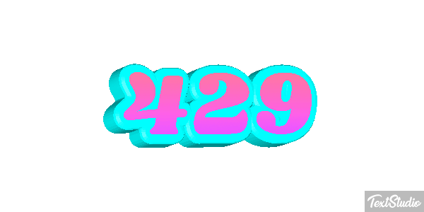 429 Текстовый эффект