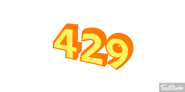 429 Текстовый эффект