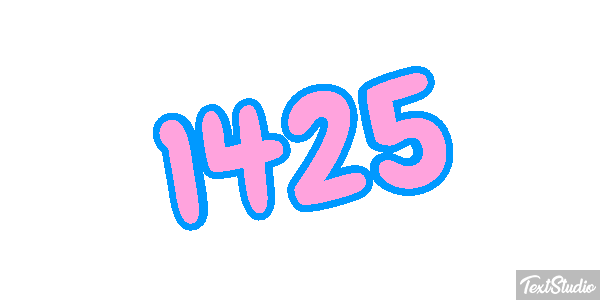 1425 Текстовый эффект