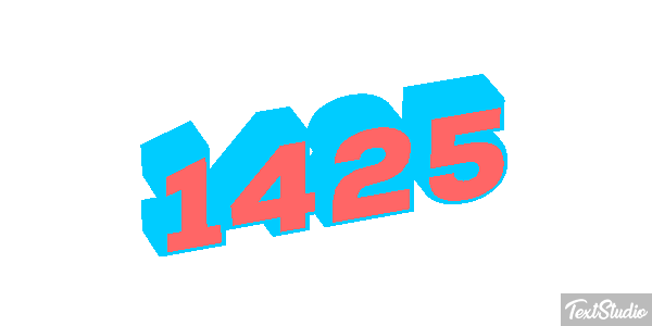 1425 Текстовый эффект
