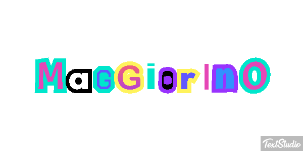 Maggiorino Текстовый эффект